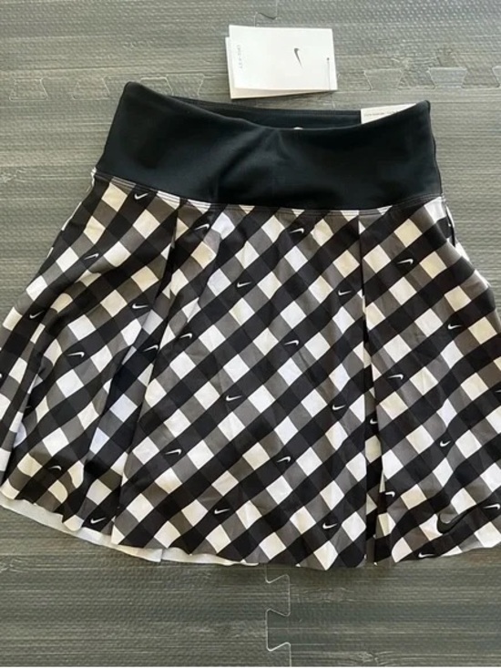adidas Pants - adidas Black and White Gingham Skater Shorts